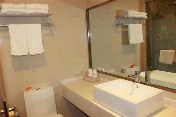 Shanghai Yiting 6+E Hotel - Lujiazui Rom bilde